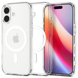 Spigen Ultra Hybrid MagSafe pouzdro pro iPhone 17, čiré/bílé