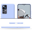 Pouzdro pro Xiaomi 12T 5G / 12T Pro 5G, Silicone Lite, fialové