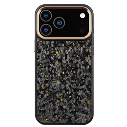 Magnetické pouzdro z aramidového vlákna s kovovým rámečkem fotoaparátu pro iPhone 17 Pro