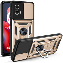 Pouzdro pro Motorola Moto G24 / G24 Power / G04, CamShield Slide, zlaté