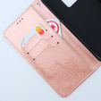 Klopové pouzdro pro Xiaomi 13T / 13T Pro, Mandala, růžové rose gold