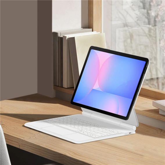 Pouzdro s klávesnicí Bluetooth a touchpadem pro Samsung Galaxy Tab S10 FE