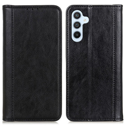 Pouzdro pro Samsung Galaxy A36 5G, Wallet Litchi Leather, černé