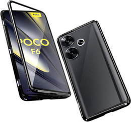 Pouzdro pro Xiaomi Poco F6, Frame Case, černé