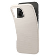 Pouzdro Spigen pro iPhone 16 Pro, Liquid Air, titan + 9H tvrzené sklo