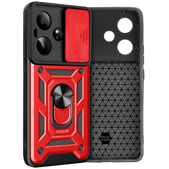 Pouzdro pro Realme GT 7 / 7T, CamShield Slide, červené