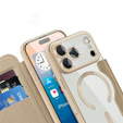 Peněženkové flipové pouzdro MagSafe RFID s ochranou fotoaparátu pro iPhone 17 Pro Max