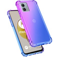 Pouzdro pro Motorola Moto G73 5G, Gradient Dropproof, Fialová / modrá
