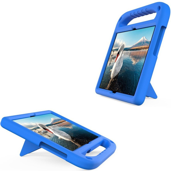 Dětské pouzdro pro Lenovo Tab M10 X505 / X605 / Lenovo Tab P10 X705F 10.1, dětské pouzdro s rukojetí, modré