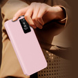 Flipové pouzdro pro Samsung Galaxy S25 Edge, Smart View Wallet, růžové