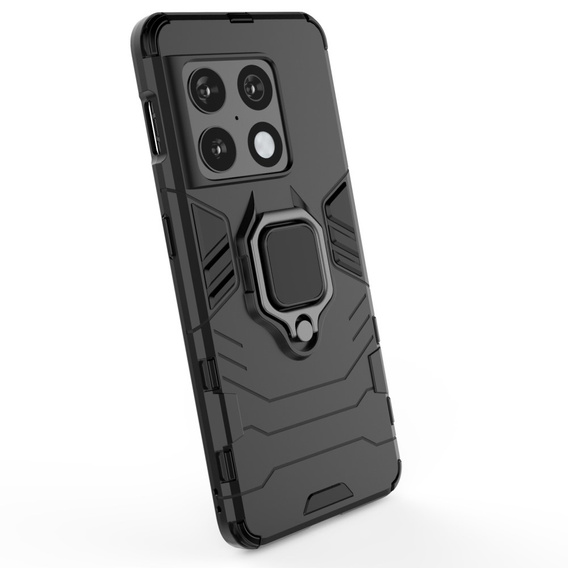 Pouzdro pro OnePlus 10 Pro 5G, Kickstand Ring, černé