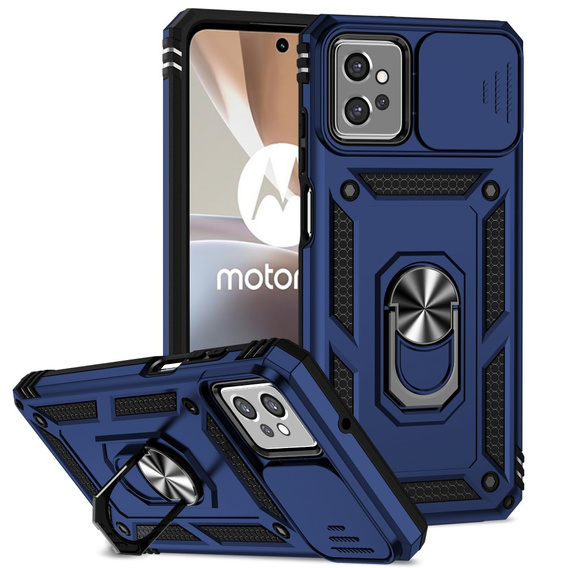 Pouzdro pro Motorola Moto G32, CamShield Slide, modré