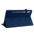 Pouzdro pro Lenovo Tab P11 Pro Gen 2Wallet Pen Slot, modré