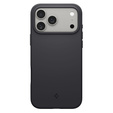 Spigen pouzdro pro iPhone 17 Pro Max, Silicone Fit MagSafe, černé