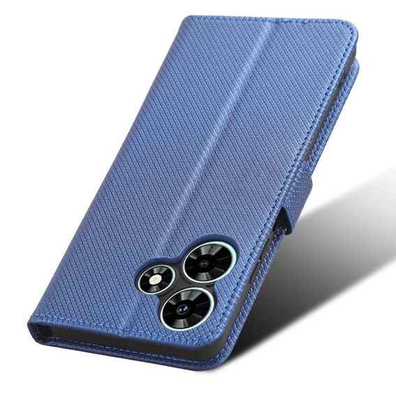 Klopové pouzdro pro Infinix Hot 30, Wallet Smart Magnet, modré