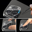 Tvrzené sklo na fotoaparát pro iPhone 16 Pro / 16 Pro Max, průhledné