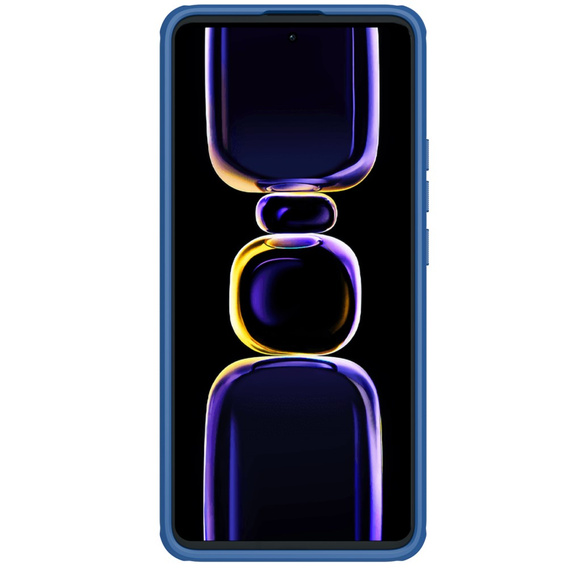 Pouzdro NILLKIN pro Poco F5 Pro 5G, Super Frosted Shield Case, modré