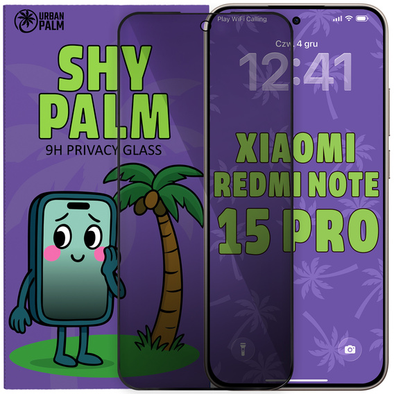 Tvrzené sklo Shy Palm pro Xiaomi Redmi Note 15 Pro 5G