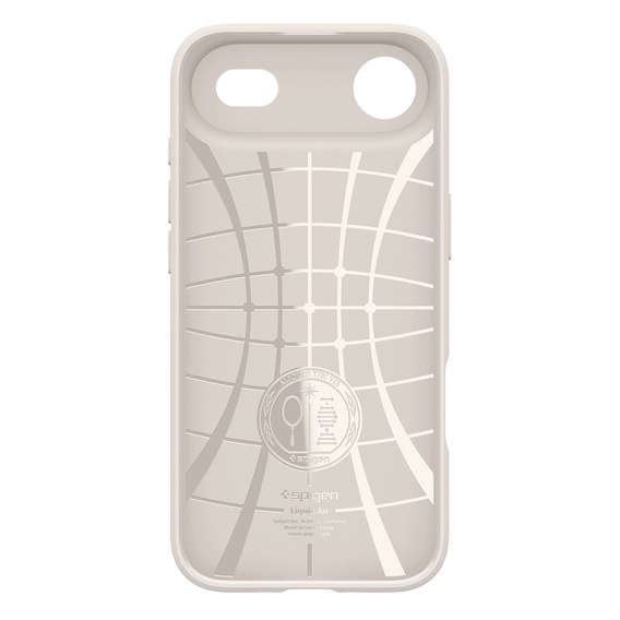 Pouzdro Spigen Liquid Air pro iPhone Air, přírodní titanová barva