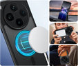 Pouzdro pro Oppo Find X8 Pro, pro MagSafe, ERBORD Matt Case, černý