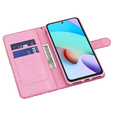 Klopové pouzdro pro Xiaomi Redmi 13C / Poco C65, Wallet, Cat & Tree