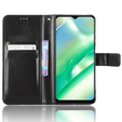 Klopové pouzdro pro Realme C33, Crazy Horse Wallet, černé