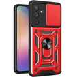 Pouzdro pro Samsung Galaxy A54 5G, CamShield Slide, červené