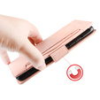 Klopové pouzdro pro LG Velvet, Card Slot, růžové