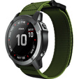 Pasek nylonowy do Garmin Fenix 7/Fenix 6 Pro/Forerunner 935/945/955 22mm, Green