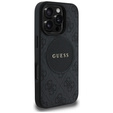 Pouzdro Guess 4G Circle s klasickým logem, pro MagSafe pro iPhone 16 Pro