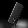 Pouzdro pro Motorola Moto G60, Carbon Gel, černé