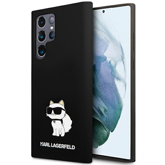 Karl Lagerfeld Silicone Choupette pro Samsung Galaxy S24 Ultra