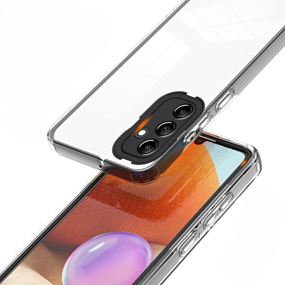 Pouzdro pro Samsung Galaxy A14 5G, Fusion Hybrid, transparentní / černé