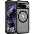 Pouzdro s rámečkem pro Google Pixel 8 Pro, pro MagSafe, transparentní / černé