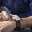 Silikonový řemínek pro Apple Watch 1/2/3/4/5/6/7/8/SE/ULTRA 42/44/45/49MM, černý