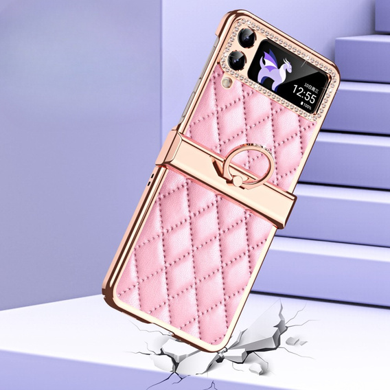 Pouzdro pro Samsung Galaxy Z Flip 4 5G, Rhombus Grid