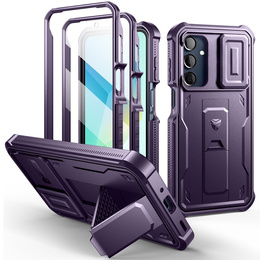 Pancéřové pouzdro pro Samsung Galaxy A16, Dexnor Full Body (Two Frames), fialové
