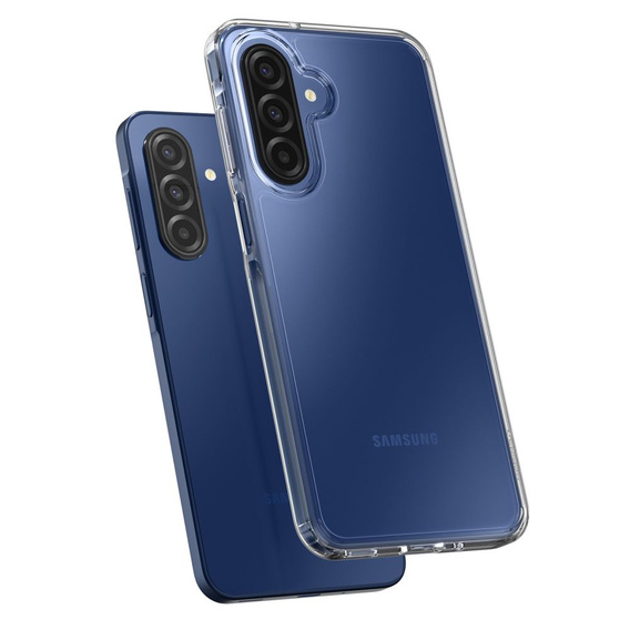 Pouzdro Spigen pro Samsung Galaxy A16 4G / 5G, Ultra Hybrid, průhledné + 9H tvrzené sklo