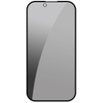 2x Tvrzené sklo pro iPhone 16e / 14 / 13 / 13 Pro, ERBORD 9H Easy App Anti-Peep