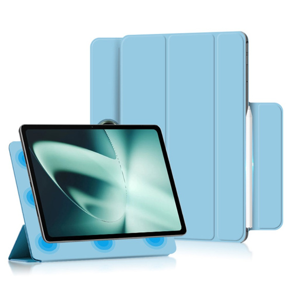 Pouzdro pro OnePlus Pad, Magnetic smartcase, modré