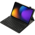 Pouzdro s bluetooth klávesnicí pro Xiaomi Pad 7 / Xiaomi Pad 7 Pro, černé