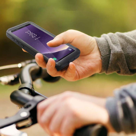 Vodotěsné pouzdro IP68 pro Samsung Galaxy S8 5G, černé