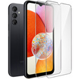 2x tvrzené sklo pro Samsung Galaxy A14 4G/5G, ERBORD 9H Hard Glass na displeji
