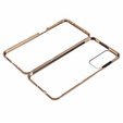 Pouzdro pro Samsung Galaxy A16, Magnetic Dual Glass, zlaté