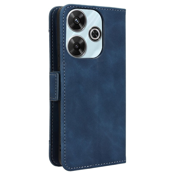 Klopové pouzdro pro Xiaomi Redmi 13, Card Slot, námořnicky modré