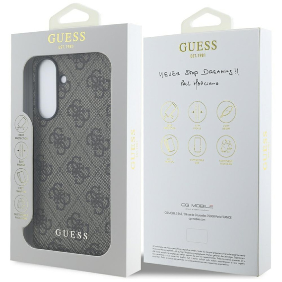 Pouzdro Guess 4G Metal Gold Logo pro Samsung Galaxy A56