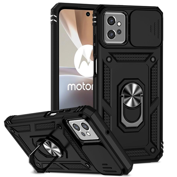 Pouzdro pro Motorola Moto G32, CamShield Slide, černé