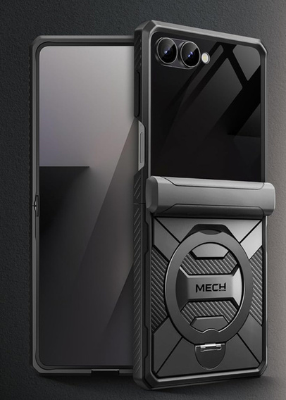 Pouzdro Tongate MECH s MagSafe pro Samsung Galaxy Z Flip7 FE / Z Flip6, zelené