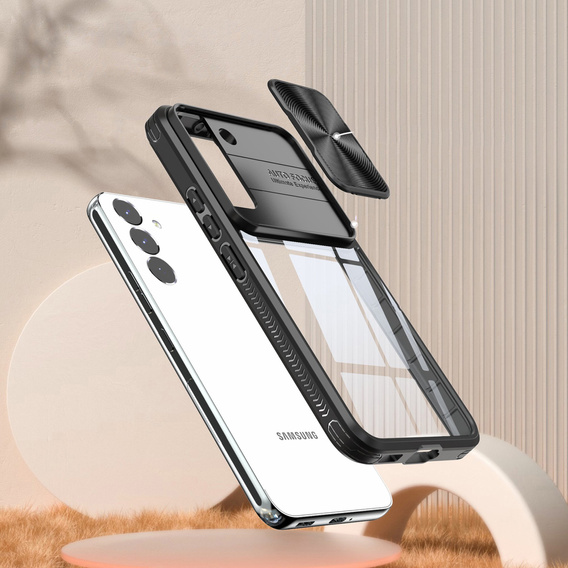Pouzdro pro Samsung Galaxy A14 4G/5G, Slide Camera, černé