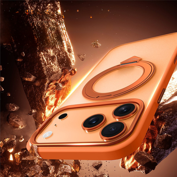 SULADA Magnetic Matte - pouzdro MagSafe se stojánkem pro iPhone 17 Pro
